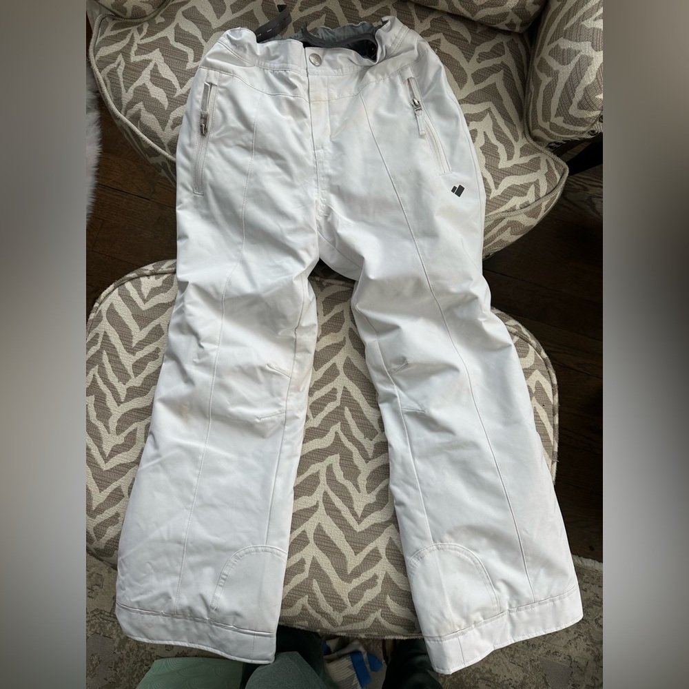 Obermeyer Kids White Ski Pants